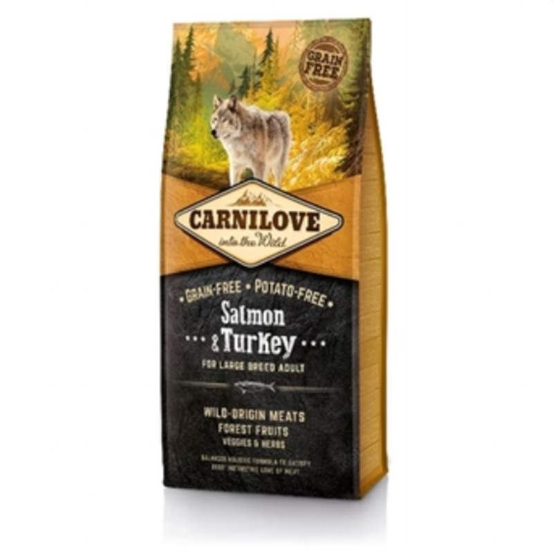 Carnilove Lachs/Truthahn Adult Large Breed 12Kg